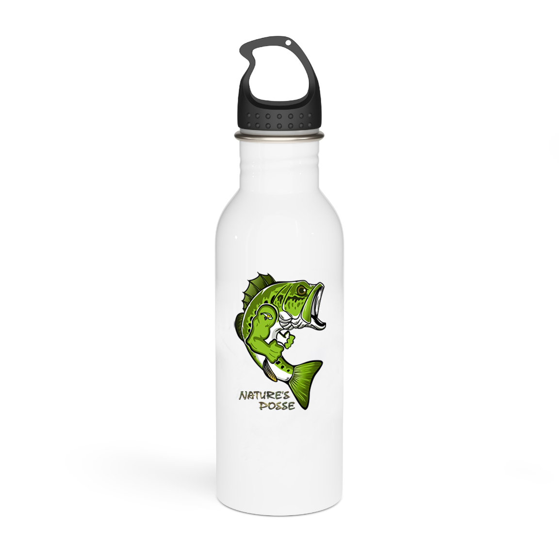Billy Bad Bass Stainless Water Bottle