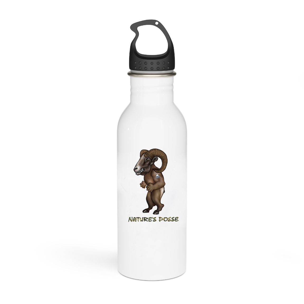 Baa Dass Big Horn Sheep Stainless Water Bottle