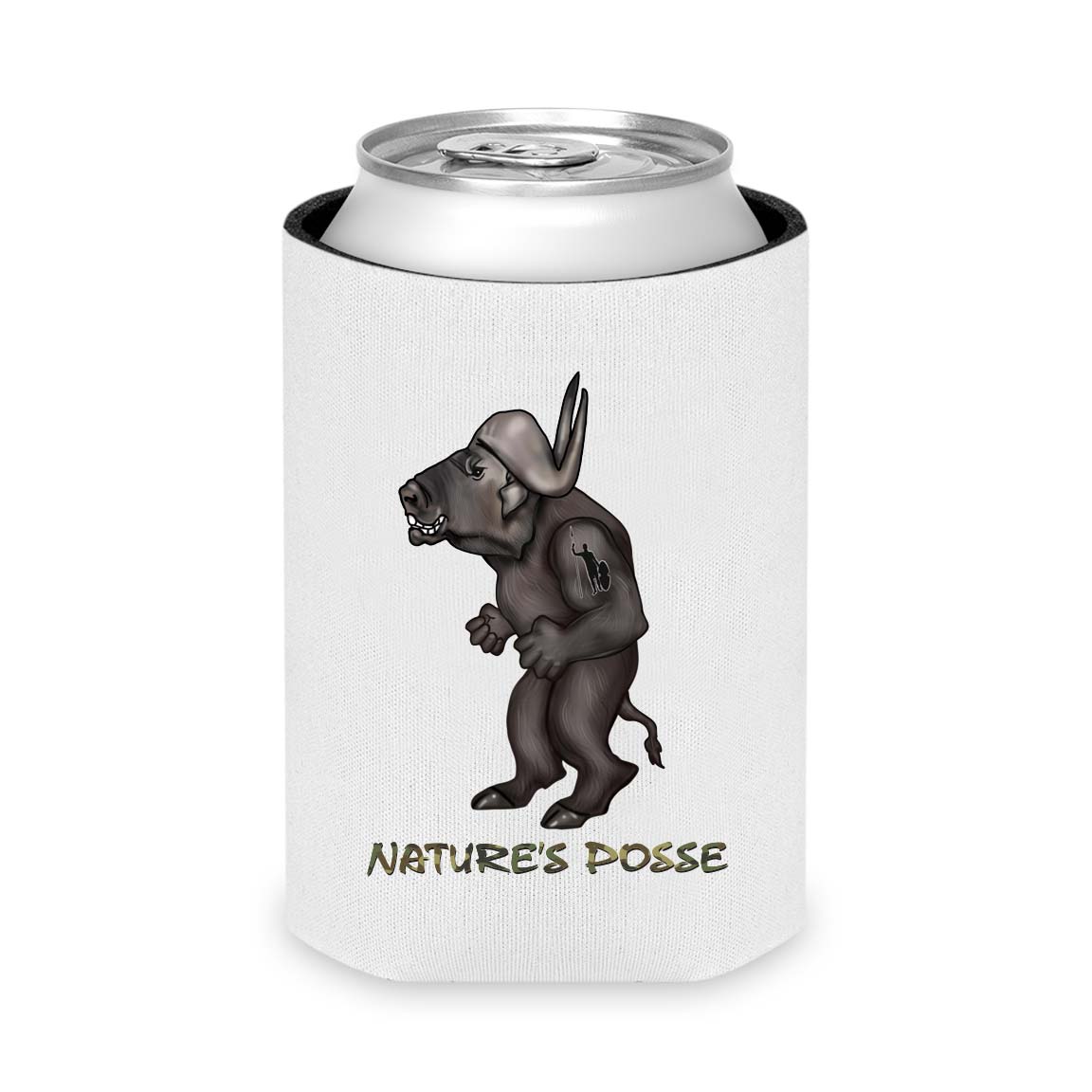 King Cape Buffalo Can Cooler
