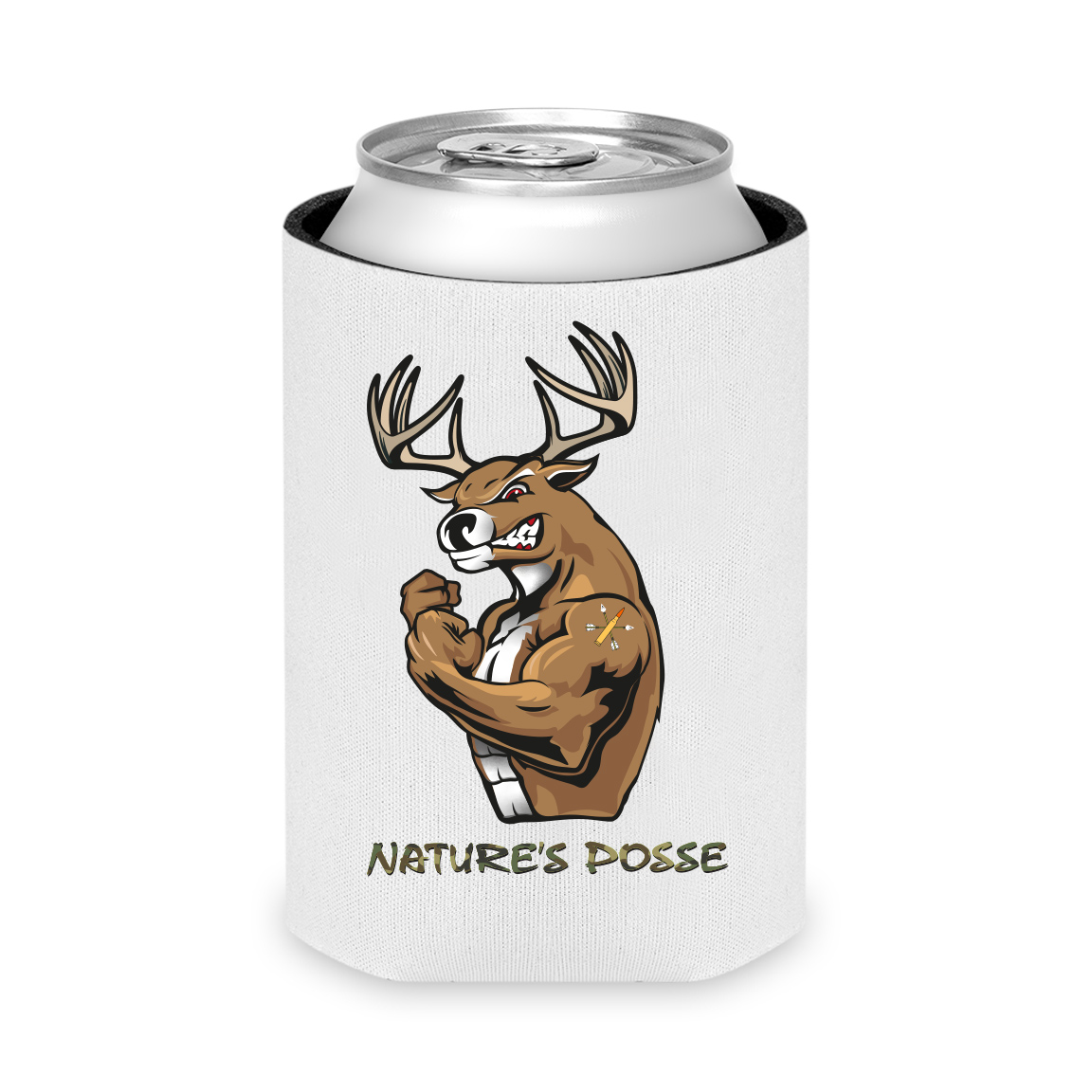 Whuppass Whitetail Can Cooler