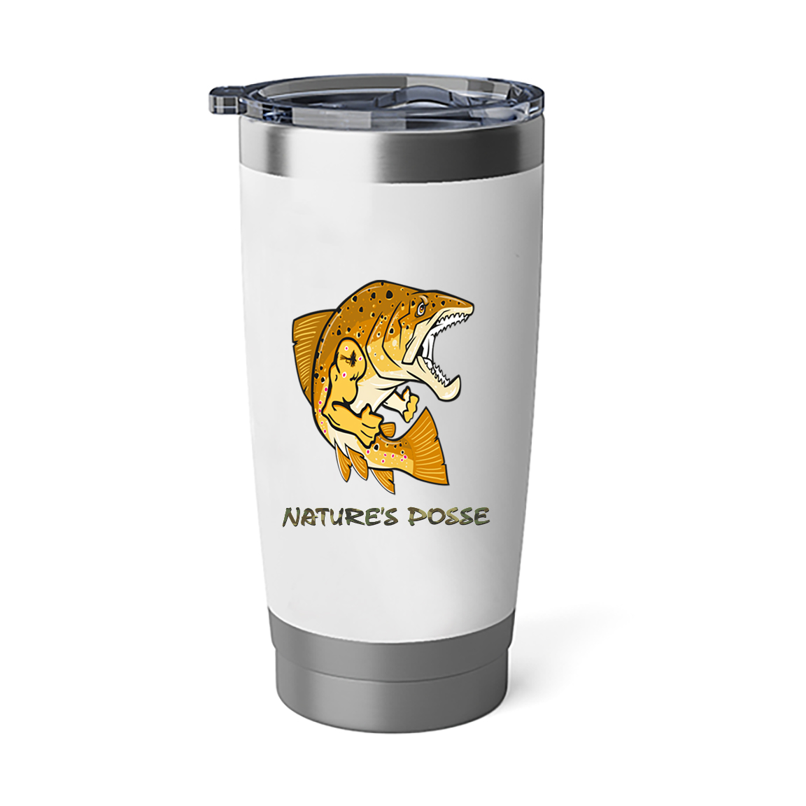 Badboy Brown Trout Vagabond 20 oz Tumbler