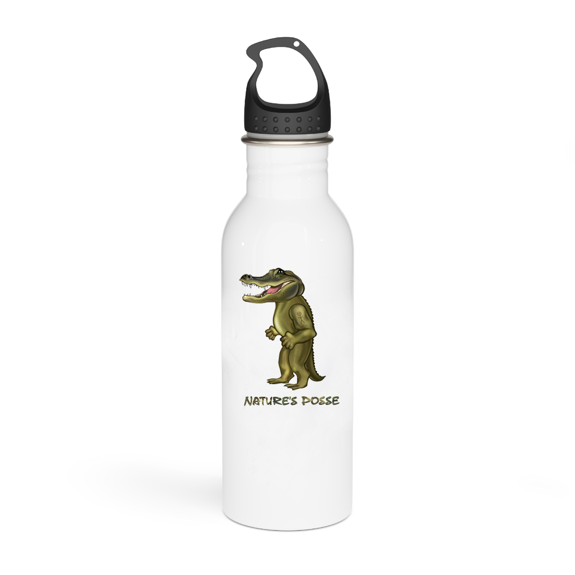 Grungy Gator Stainless Water Bottle